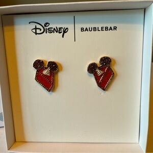 Disney BaubleBar pumpkin pie earrings